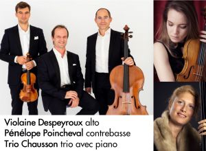 Violaine Despeyroux, Pénélope Poincheval, Trio Chausson
